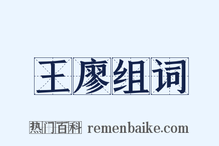 王廖组词是什么意思的图片